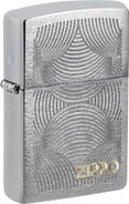 ZIPPO chrom gebuerstet TT Fans 60006995
