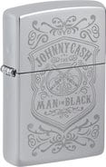 ZIPPO chrom poliert graviert Johnny Cash 60007095