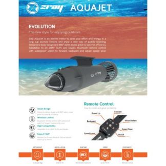 ZRAY AQUA JET propulsore elettrico per sup kayak surf