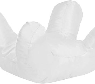 Anti-Wrinkle Pillow, Orthopaedic Pillow, Super Soft Shock Absorption Side Sleeper Pillow, Beauty Pillow, Anti Wrinkle for Travel, Beauty Salon, Business Trip, Home, White