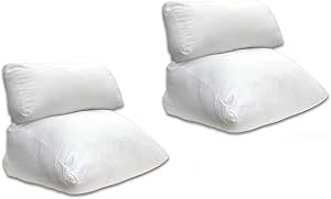 Dreamolino Flip Pillow Double Pack, 10-in-1 Pillow, Ideal for Slightly Elevated Sleeping, Abdominal and Side Sleepers, Back Support, Leg Rest Pillow, Reading Support – The Original from TV
