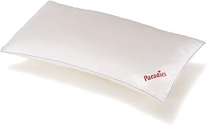 PARADIES Softy Cool Organic Pillow 40 x 80 cm Oeko-Tex Certified Standard 100 Class 1, Medically Tested
