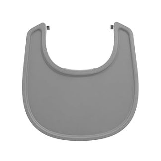Stokke Tray for Nomi, Grey - Easy to attach to Stokke Nomi Baby Set - Dishwasher-safe, food-safe plastic