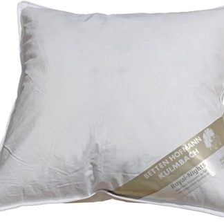 Betten Hofmann Luxury 3-Chamber Pillow 50 x 50 cm Cushion Cushion Feel-Good Cushion with Soft Down Cover Washable Natural Product