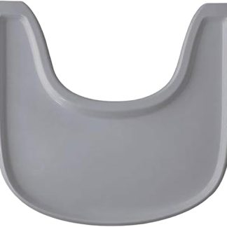 High Chair Tray for Stokke Tripp Trapp Chair, Tray on Highchair, High Chair Placemat, PP High Chair Placemat, High Chair Accessories, 42 x 42 cm (White)