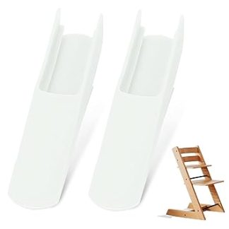 Pack of 2 High Chair Accessories for Tripp Trapp, Non-Slip Safety Foot Cover for Stokke, Children's High Chair Accessories, Tilt Protection, for Baby Chair, Suitable for Stokke Tripp Trapp