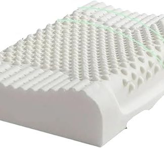 AHIOJEGX Latex Pillow Pure Natural Latex Pillow Healing Neck Protection Vertebrae Health Care Orthopedic Pillow Slow Rebound 55x35cm