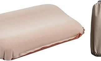 CRSUSUKJ Inflatable Camping Pillow, Travel Pillow, Ergonomic Pillow, Compact Neck Pillow, Compressible Travel Pillow, Beach Pillow, Pillow for Outdoor, Hiking, Camping Accessories