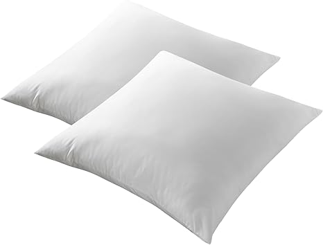 Moln Pillow 65 x 65 cm, Set of 2, Oeko-Tex Certified Pillows, with 100% Microfibre Filling, Machine Washable Sleeping Pillow