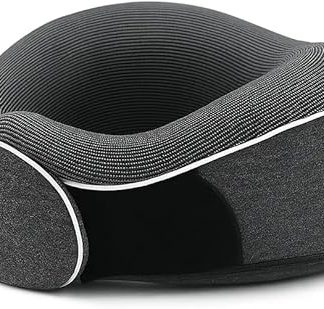KÖHAIR Neck pillow supports you with your restful night's sleep after your hair transplant - innovative travel neck pillow | incredibly small for relaxed travel on the plane and car