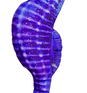 GABY Fish Pillows Seahorse Blue Cushion, Medium