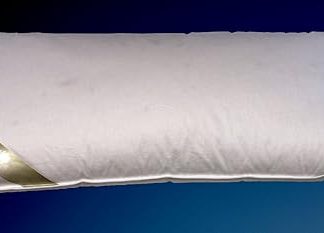 BEDS Hofmann Extremely Safe Volume Down Feather Pillow 40x80 1200g Filling