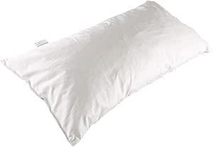 Clinotest Smooth Allergy Sufferers Pillow 40 x 80 cm, Polyester Pillow Small, Washable 95°C, Hotel Quality, Small Pillow Oeko-Tex 100, Soft, Flat Pillow for Children and Adults, 350 g Filling