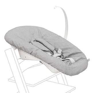 Tripp Trapp Newborn Set, Grey - Turn the Tripp Trapp Chair into a Baby Seat for Newborns up to 9 kg - Cosy, Safe & Easy to Use - Compatible with Models After May 2003