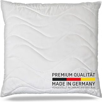 BEFA CARE Made in Germany Microfibre Pillow 60 x 60 cm with Aloe Vera, Oeko-Tex 100 Class 1 Certified (Pack of 2)