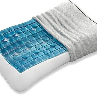 Technogel Original Anatomic Curve Pillow, Height 9 cm, White