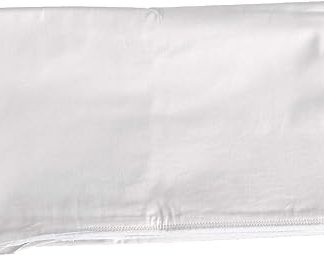 Bettenhaus Sachse Pillow Cover / Ticking to Fill Yourself, German Quality Fine - Colour 01 White, 40 x 80 cm