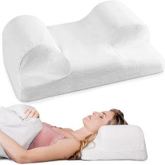 YourFacePillow - Anti Wrinkle | Anti Aging | Wrinkle Prevention | Acne Treatment | Natural Beauty | Back & Side Sleeping Pillow (Large)