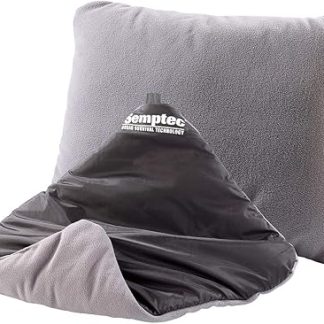 Semptec Urban Survival Technology Inflatable Cushion: Inflatable Reversible Pillow 37 x 28 cm (Inflatable Pillow with Cover)