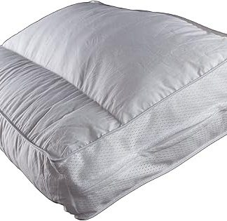 Jekatex Sweety Neck Support Pillow Cover Cotton Polyester Filling White 30 x 70 x 10