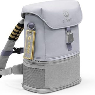 Stokke JetKids Crew BackPack - Lightweight, Expandable Backpack - Practical for School & Travel - Adjustable & Water-Repellent - Ideal for Children from 2-7 Years