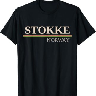 Stokke Norway T-Shirt, black