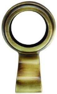 Ironmongery Solutions® Cylinder Pull Front Door Handle for Cylinder Locks, Front Door Pull, Lock Pull Door, Cylinder Latch Pull for Door Furniture in Multiple Finishes 76x45mm (Polished Brass)