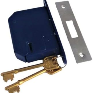 3 Lever MORTICE Internal SASH Door Lock 2.5 INCH Chrome Plate
