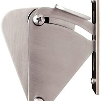 MJC & Company - Sliding Barn Door Latch Lock | Adds Privacy to Sliding and Hanging Track Systems | The Finishing Touch to Your Existing Barn Door Hardware (Large Tear Drop | Stainless Steel)
