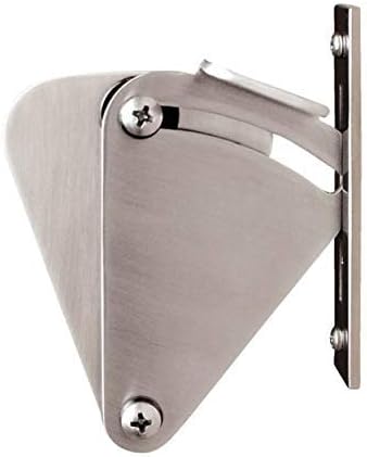 MJC & Company - Sliding Barn Door Latch Lock | Adds Privacy to Sliding and Hanging Track Systems | The Finishing Touch to Your Existing Barn Door Hardware (Large Tear Drop | Stainless Steel)