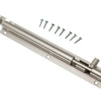 Lot of 12 Door Bolt Barrel Slide Lock 150Mm 6 Inch Aluminium + Screws