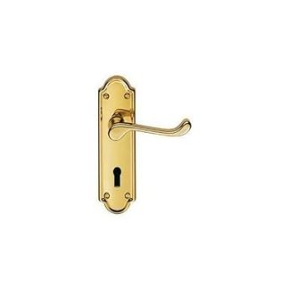 ASHTEAD LEVER ON BACKPLATE - LOCK 57MM C/C