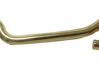 Domira Hook & Eye Latch - Heavy Duty Stainless Steel Door Lock | 3, 4, 6, 8 Inch | Gate Hook and Eye Latch for Doors, Sheds, Barns, Windows, Sliding Doors (Gold) (Gold, 8 Inch)