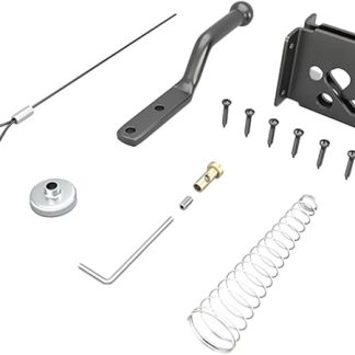 NUOBESTY 1 Set Heavy Duty Gate Latch for Fences Durable Lock for Outdoor Gates for Barn Doors Sheds and Privacy Fences Stable Structure for Family Safety Easy Installation and Fits Door