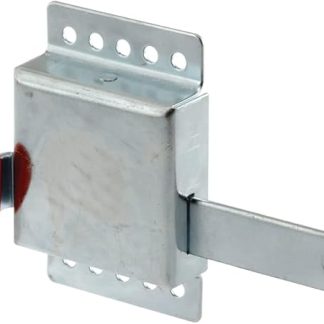 PRIME-LINE GD 52118 Garage Door Lock Inside Deadlock – Heavy Duty Galvanized Housing, Fits Extra Protection as a Security Lock-7/8 x 1/8, Steel, 7/8 in