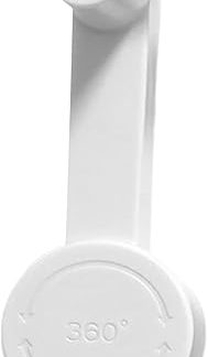 Door Lever Lock for Kids, Childproof Doors Locks, Baby Safety Stopper Door Handle Lock, Prevents Toddler Pet from Opening Doors, Easy to Install, No Drilling Needed