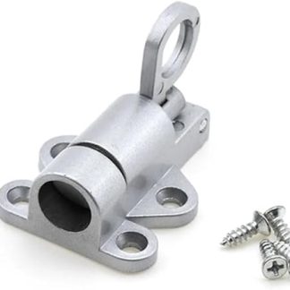 FADGOODAluminum Alloy Door Latch Automatic Spring Bounce Door Bolt Home Hardware Gate Safety Latch Lock