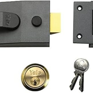 Yale YALP89DMGSC Security Lock, Dark Metallic Gray, 60