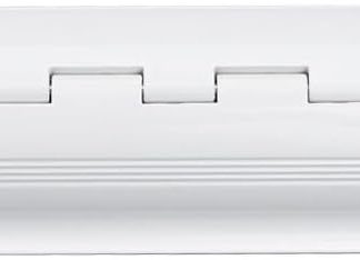 Patio Door Security Lock Bar 13 White Aluminum Alloy for Bifold Conservatory Double Doors
