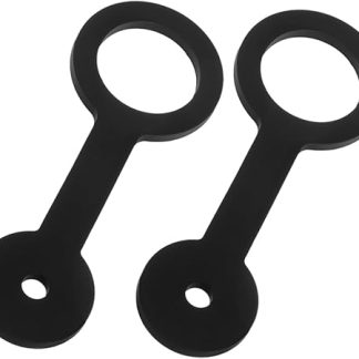 UKCOCO 2pcs Flexible Silicone Shower Door Travel Latch Strap for Rv Motorhome Camper Fit Shower Door Lock Travel Friendly Design Prevents Damage and Unwanted Movement Easy Installation