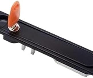 Window Door Lock Sliding Screen Window Anti-Theft Locks Concealed Handle Cabinet Drawer Hidden Buckle Sliding Door Pull Hardware(C)