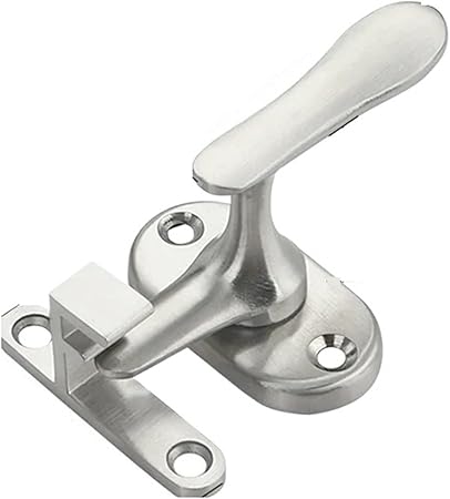 Stainless Steel Door Latches Window Casement Locks Window Latch Handles Sliding Window Handles Bolts Safety Buckles Hardware Accessories(S)