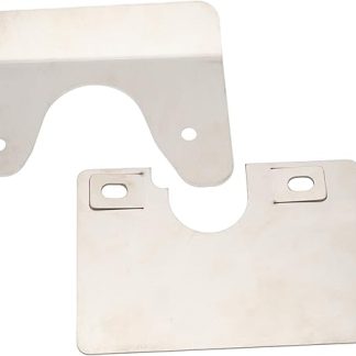 Saluaqui Enhanced Burglary Protection Door Lock for Ducato and - Stainless Steel Driver Side and Rear Door Prick Stop for Vans, Motorhomes, and Campers