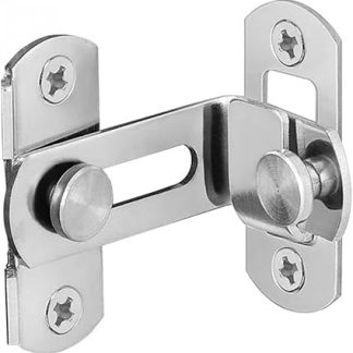 DOITOOL Heavy Duty Barn Door Lock Stainless Steel Hook Outdoor Gate Latch Door Catch for