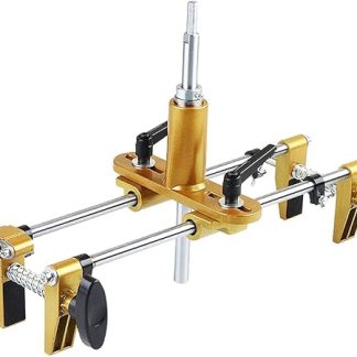 DUEBEL Hole Opener Kit for Installing Doors Lock Mortiser Kit for Wooden Doors Mortising Machine Door Lock Installation Kit Mortise Jig