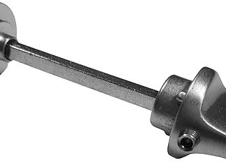 Replacement Privacy Door Handle Turn and Emergency Release Satin Chrome