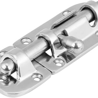 Boat Door Bolt Lock Latch Marine Grade 316 Stainless Steel Door Window Lock Latch Slide Barrel Bolt Clasp (110mm)