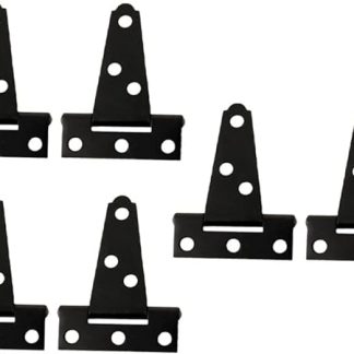 Operitacx 6pcs Shaped Hinge for Home Door Lock Supply Useful Door Lock Parts for Home Furniture