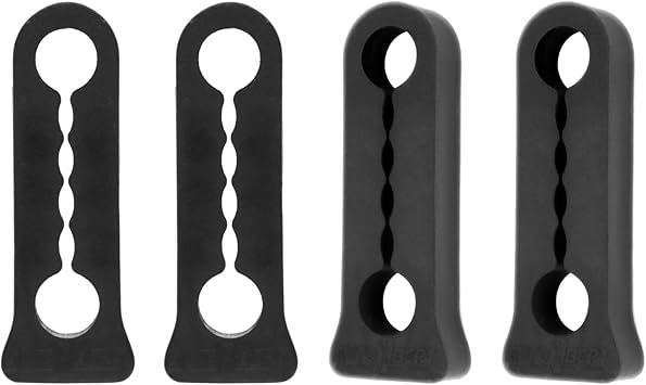 HUANGGG 4pcs/set Rattle Sound Screek Soundproof Seal Buffer Car Door Lock Sound Deadner Buffer