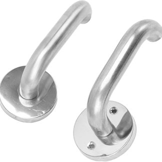 Aisle Handle Lock Set, Push Bar Panic Exit Device Stainless Steel Aisle Door Fire Lock Fire Emergency Exit Door Panic Hardware Panic Bar Lock Set